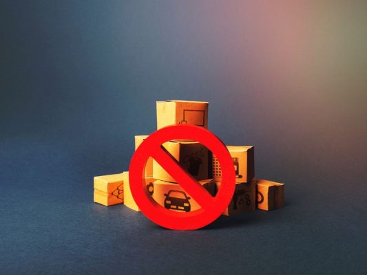 những thứ không được gửi qua bưu điện